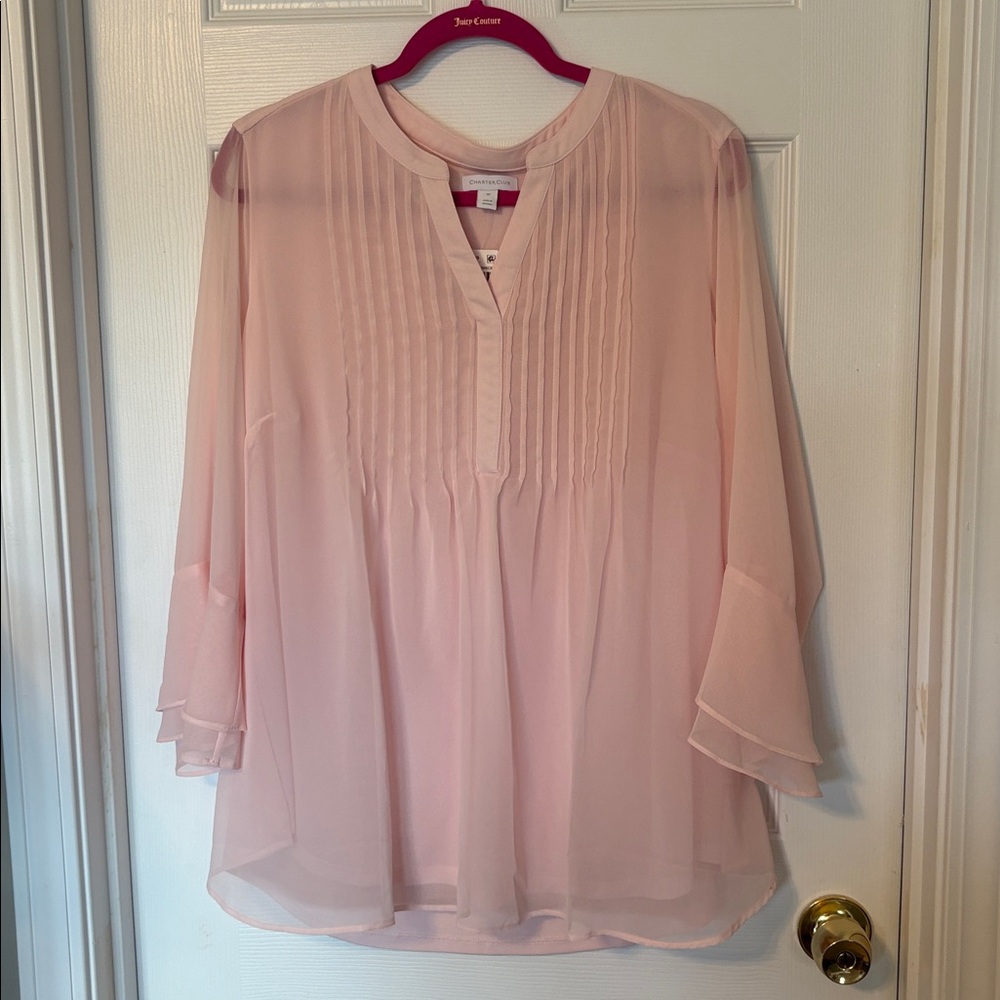 Charter Club Light Pink Blouse